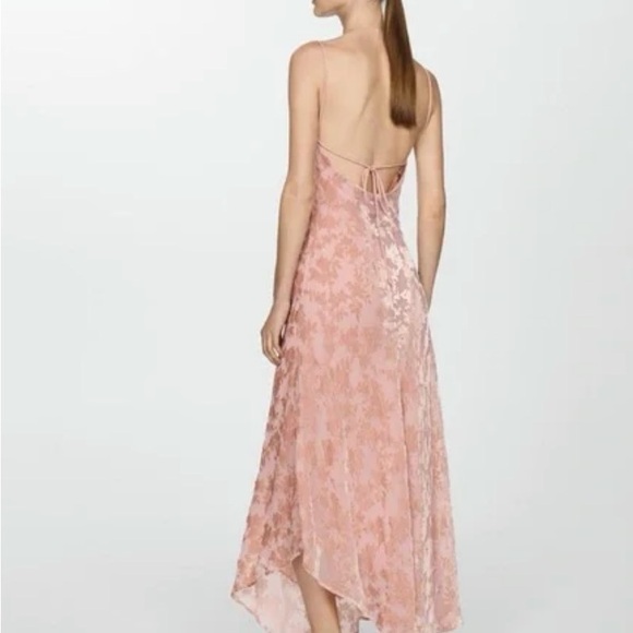 Elegant Pink Floral Dress from Mango - Picture 2 of 4
